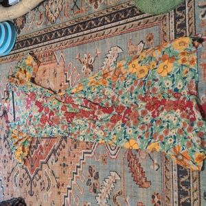 Natural Life Maxi tie dress new with tags